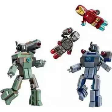 Lego Super Heroes Iron Man & War Machine για 7+ Ετών 204τμχ