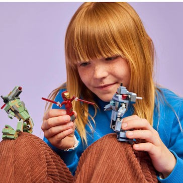 Lego Super Heroes Iron Man & War Machine για 7+ Ετών 204τμχ