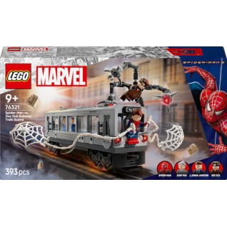 Lego Super Heroes Spiderman vs Doc Ock Subway Train Scene για 9+ Ετών 393τμχ