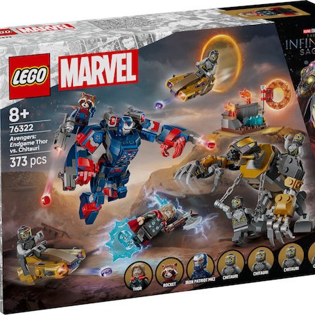 Lego Super Heroes Avengers: Endgame Thor vs Chitauri για 8+ Ετών 373τμχ
