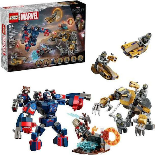 Lego Super Heroes Avengers: Endgame Thor vs Chitauri για 8+ Ετών 373τμχ