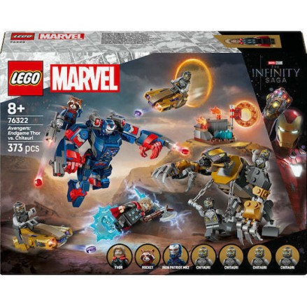Lego Super Heroes Avengers: Endgame Thor vs Chitauri για 8+ Ετών 373τμχ