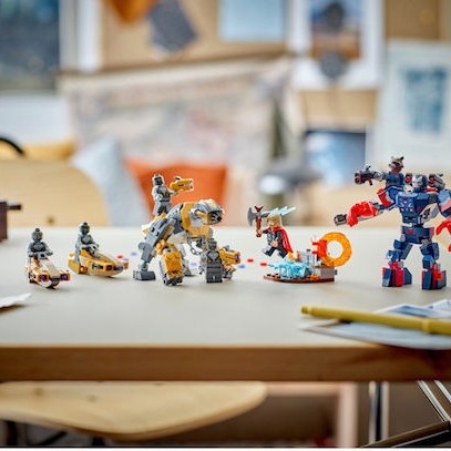 Lego Super Heroes Avengers: Endgame Thor vs Chitauri για 8+ Ετών 373τμχ