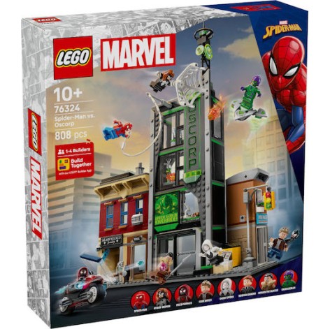 Lego Super Heroes Spider-Man vs. Oscorp για 10+ Ετών 808τμχ