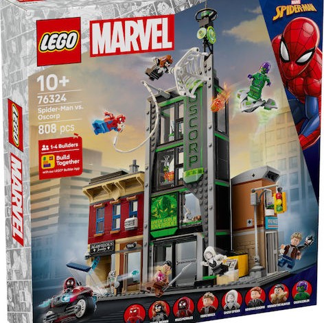 Lego Super Heroes Spider-Man vs. Oscorp για 10+ Ετών 808τμχ
