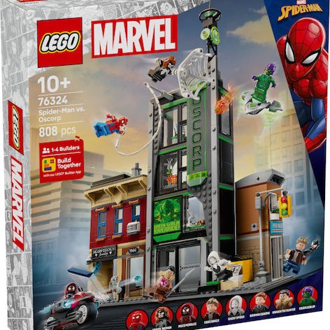 Lego Super Heroes Spider-Man vs. Oscorp για 10+ Ετών 808τμχ