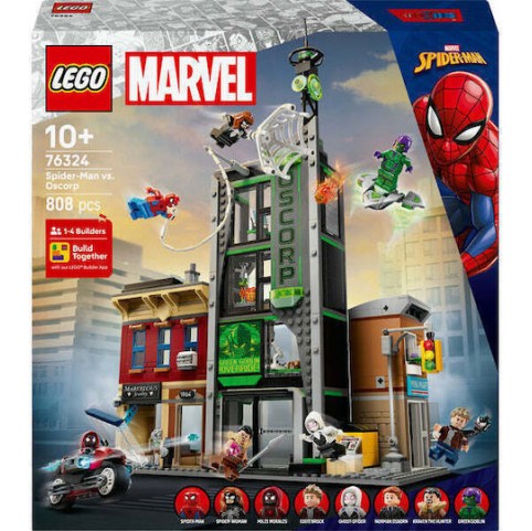 Lego Super Heroes Spider-Man vs. Oscorp για 10+ Ετών 808τμχ