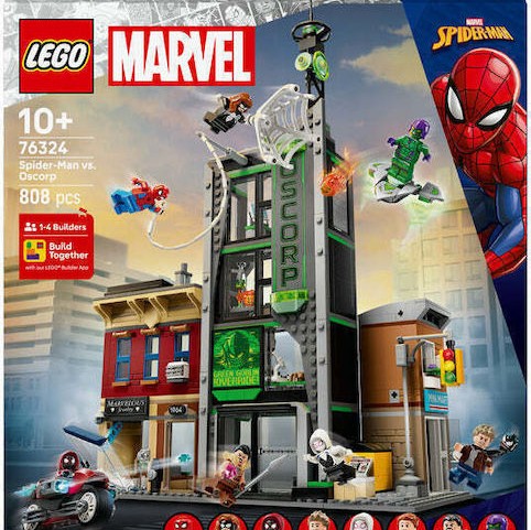 Lego Super Heroes Spider-Man vs. Oscorp για 10+ Ετών 808τμχ