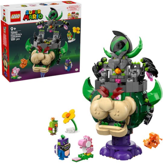Lego Super Mario Prince Florian & Castle Bowser για 9+ Ετών 1251τμχ