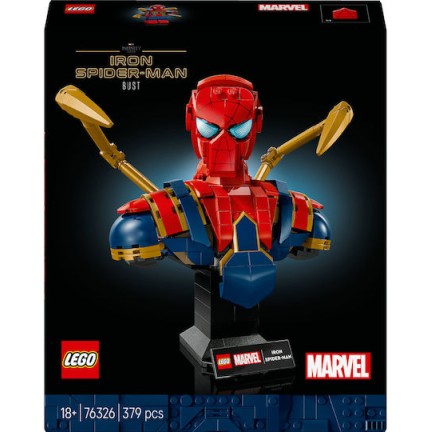 Lego Super Heroes Iron Spiderman Bust για 18+ Ετών 379τμχ