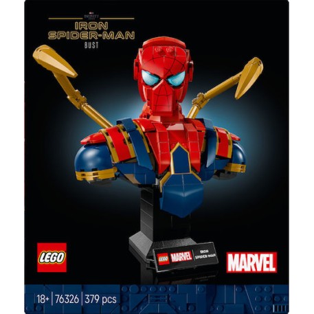 Lego Super Heroes Iron Spiderman Bust για 18+ Ετών 379τμχ