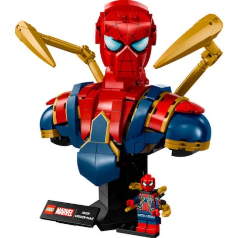 Lego Super Heroes Iron Spiderman Bust για 18+ Ετών 379τμχ