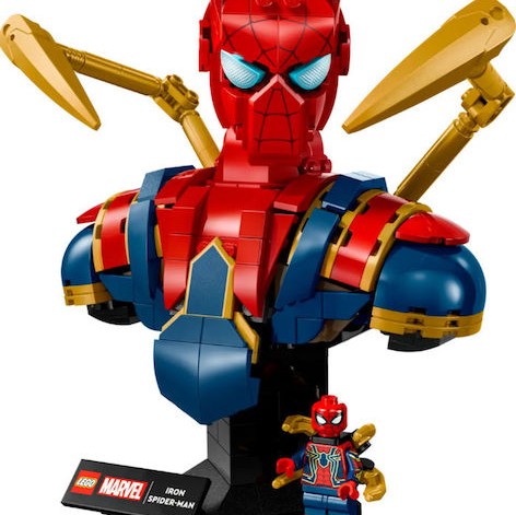 Lego Super Heroes Iron Spiderman Bust για 18+ Ετών 379τμχ