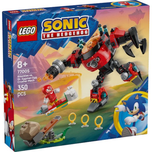 Lego Τουβλάκια Sonic Knuckles vs Dr. Eggman Egg Crusher Mech για 8+ Ετών 350τμχ