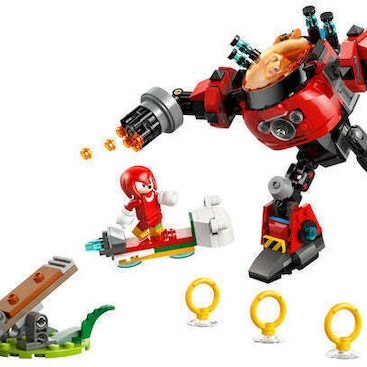 Lego Τουβλάκια Sonic Knuckles vs Dr. Eggman Egg Crusher Mech για 8+ Ετών 350τμχ