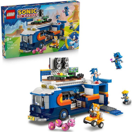 Lego Τουβλάκια Sonic Command Truck για 8+ Ετών 747τμχ