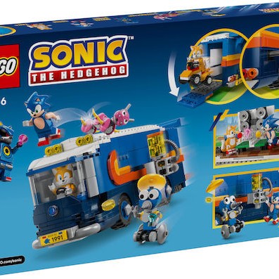 Lego Τουβλάκια Sonic Command Truck για 8+ Ετών 747τμχ