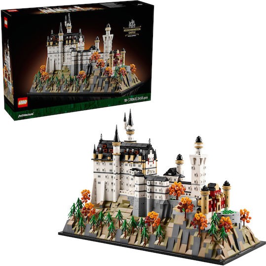 Lego Architecture Neuschwanstein Castle για 18+ Ετών 3455τμχ