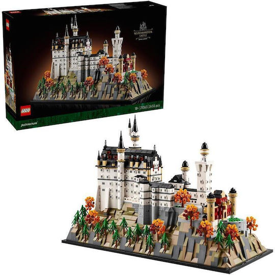 Lego Architecture Neuschwanstein Castle για 18+ Ετών 3455τμχ