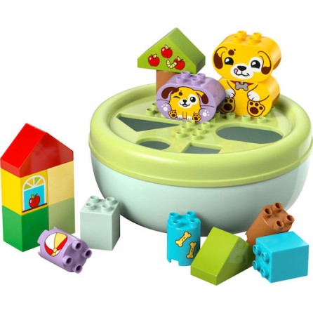 Lego Duplo Shape Sorter: Puppy House για 1.5+ Ετών 17τμχ