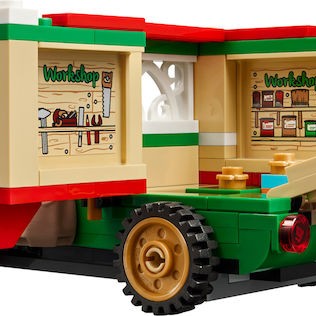 Lego Τουβλάκια Santa's Delivery Truck για 8+ Ετών 224τμχ