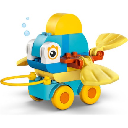Lego Duplo 3in1 Animals on Wheels για 2+ Ετών 58τμχ