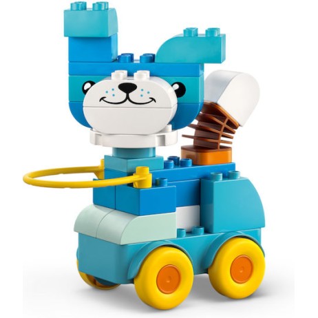 Lego Duplo 3in1 Animals on Wheels για 2+ Ετών 58τμχ