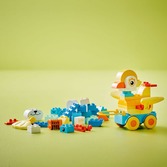 Lego Duplo 3in1 Animals on Wheels για 2+ Ετών 58τμχ