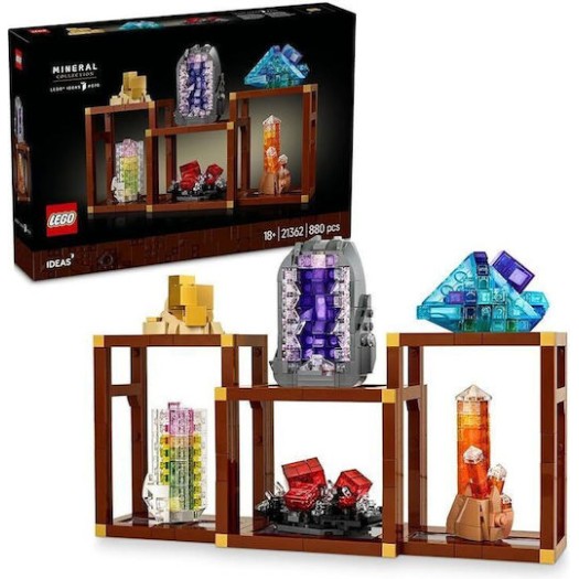 Lego Ideas Mineral Collection για 18+ Ετών 880τμχ