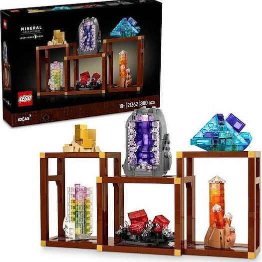 Lego Ideas Mineral Collection για 18+ Ετών 880τμχ