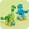 Lego Duplo 3in1 Dinosaurs on Wheels για 3+ Ετών 108τμχ
