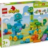Lego Duplo 3in1 Dinosaurs on Wheels για 3+ Ετών 108τμχ