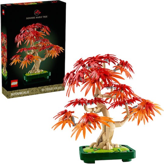 Lego Botanical Collection Japanese Red Maple Bonsai Tree για 18+ Ετών 474τμχ