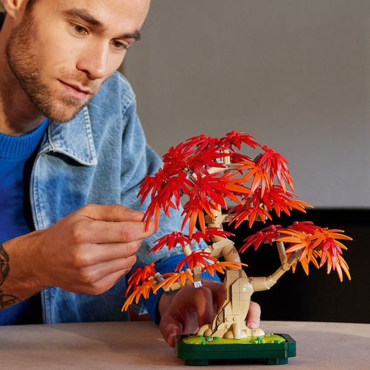 Lego Botanical Collection Japanese Red Maple Bonsai Tree για 18+ Ετών 474τμχ