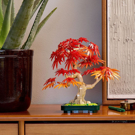 Lego Botanical Collection Japanese Red Maple Bonsai Tree για 18+ Ετών 474τμχ