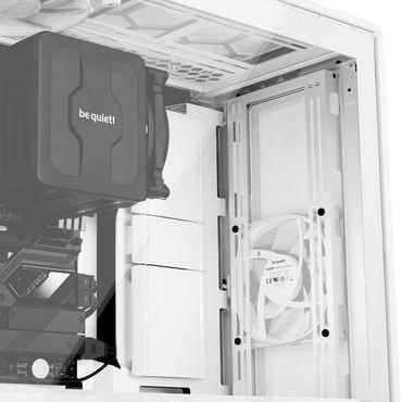 Be Quiet Dark Base 701 Gaming Full Tower Κουτί Υπολογιστή με Πλαϊνό Παράθυρο και RGB Φωτισμό Λευκό