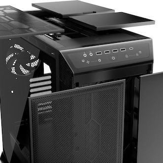 Be Quiet Dark Base Pro 901 Gaming Midi Tower Κουτί Υπολογιστή με Πλαϊνό Παράθυρο και RGB Φωτισμό Μαύρο