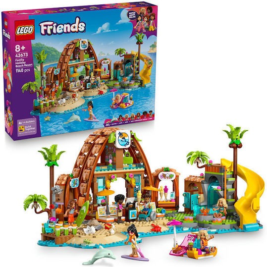 Lego Friends Family Vacation Beach Resort για 8+ Ετών 1140τμχ
