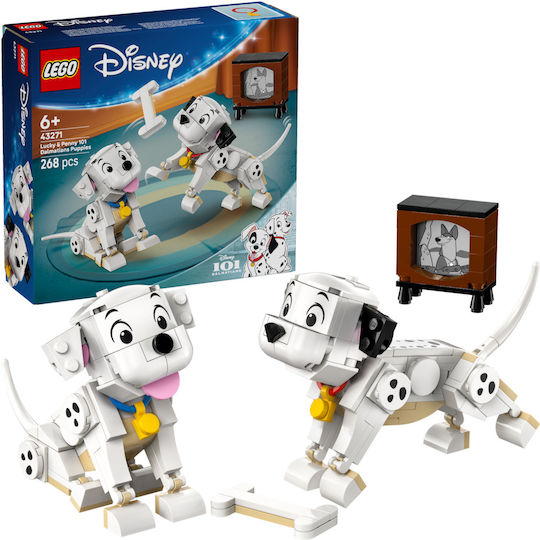 Lego │ Disney 43271 Κουτάβια Λάκι & Πένι 101 Σκυλιά Δαλματίας