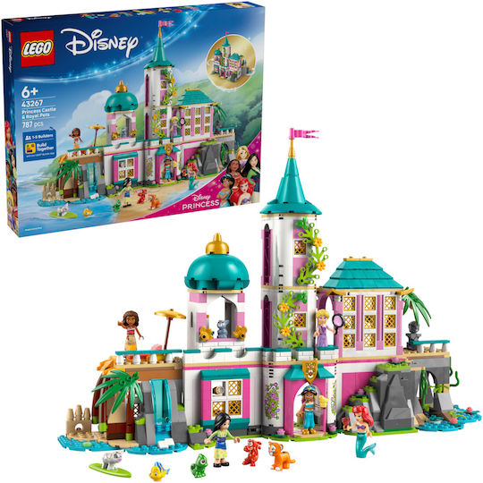Lego Disney Princess Castle & Royal Pets για 6+ Ετών 787τμχ