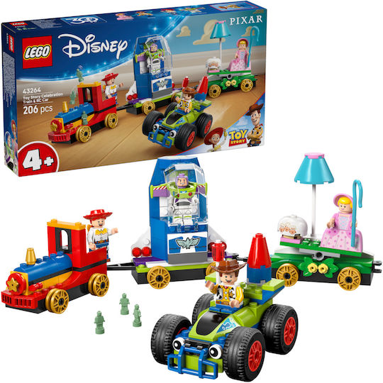 Lego Disney Toy Story Celebration Train & RC Car για 4+ Ετών 206τμχ