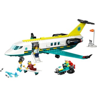 Lego City Emergency Air Ambulance Airplane για 6+ Ετών 403τμχ