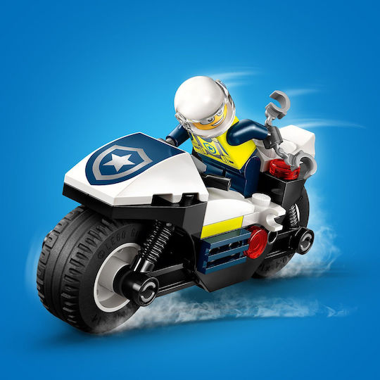 Lego City Police Motorcycle Chase για 4+ Ετών 65τμχ