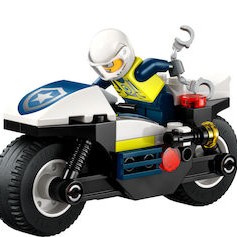 Lego City Police Motorcycle Chase για 4+ Ετών 65τμχ