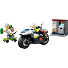 Lego City Police Motorcycle Chase για 4+ Ετών 65τμχ