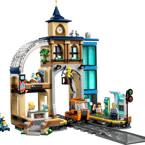Lego City Central Train Station για 7+ Ετών 752τμχ