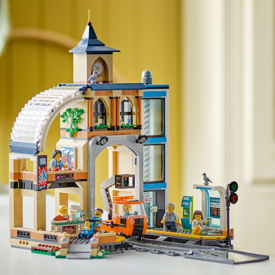 Lego City Central Train Station για 7+ Ετών 752τμχ