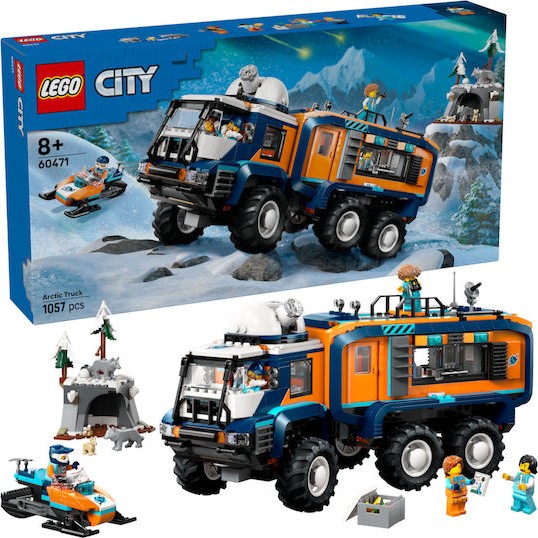 Lego City Arctic Explorer Science Lab Truck για 8+ Ετών 1.064τμχ