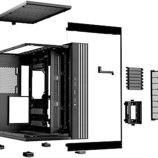 Be Quiet Light Base 600 DX Gaming Midi Tower Κουτί Υπολογιστή με Πλαϊνό Παράθυρο και RGB Φωτισμό Μαύρο