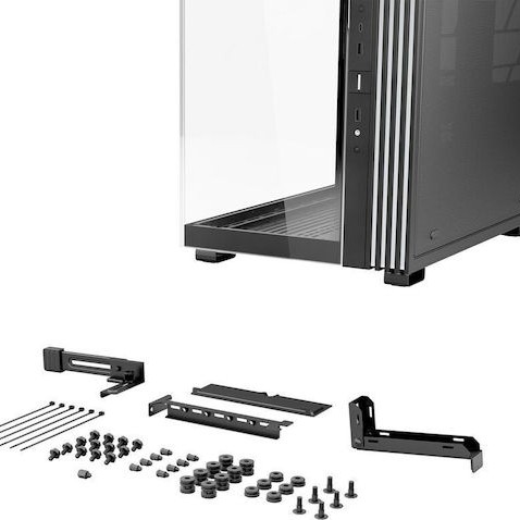 Be Quiet Light Base 600 DX Gaming Midi Tower Κουτί Υπολογιστή με Πλαϊνό Παράθυρο και RGB Φωτισμό Μαύρο